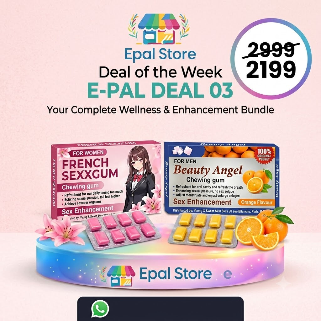 French Gum for Women + Beauty Angel Gum for Men Combo Deal – Aphrodisiac Gum Bundle | Discreet Delivery in Pakistan