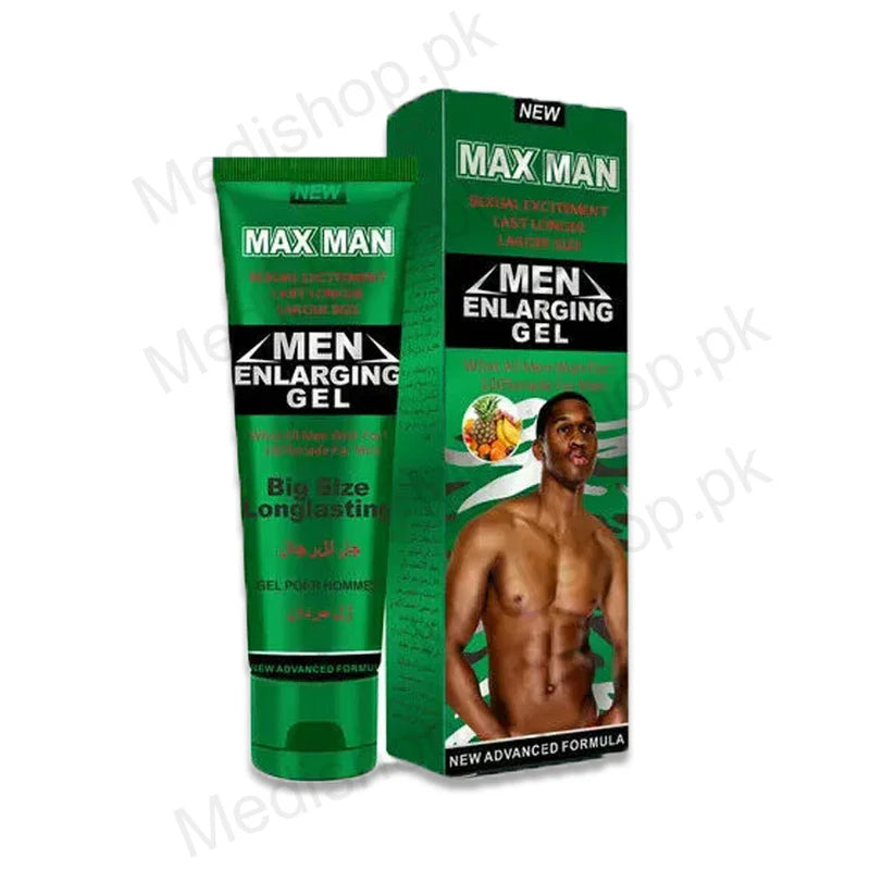MAXMAN Penis Enlargement Gel in Pakistan | Longer, Thicker & Harder Formula | Male Enhancement Cream with Natural Herbs | Discreet Delivery COD