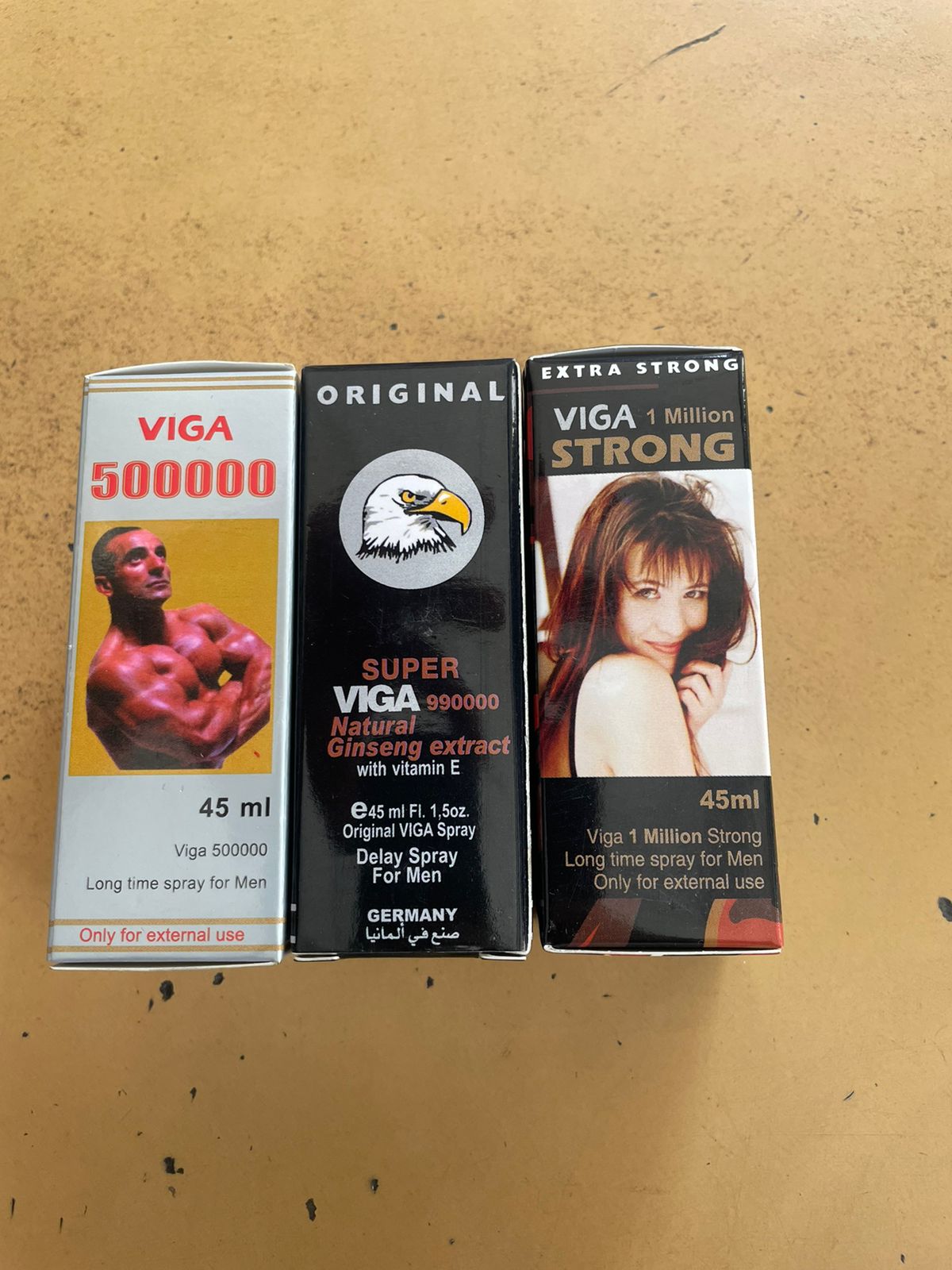 Viga Timing Delay Spray for Mens Pack of 3 - Cheapest and Original Product made in Germany 45ML
