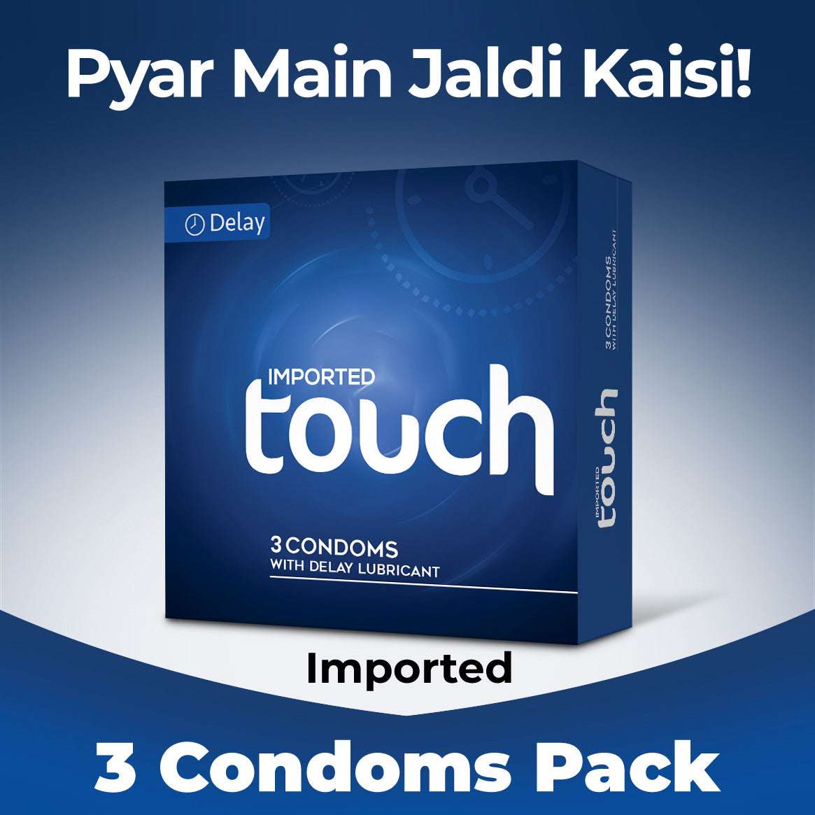 Touch Condoms Bundle Deal – 6 Packs (2 Each Variant) + FREE UD Cream Inside | Premium Protection Combo | Discreet Delivery in Pakistan