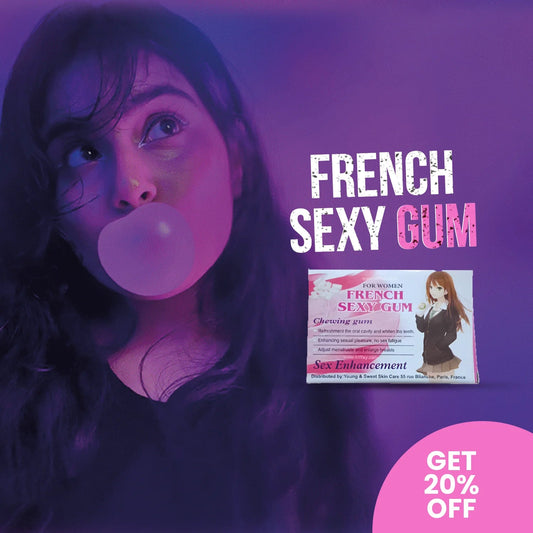 French Sexy Timing bubble Gum For Female