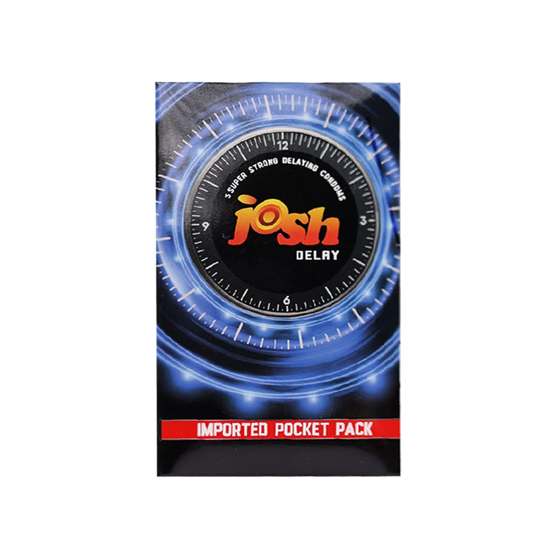 Josh Condoms Bundle Deal – 6 Packs (2 Each Variant) + FREE Knight Rider Spray Inside | Premium Protection Combo | Discreet Delivery in Pakistan
