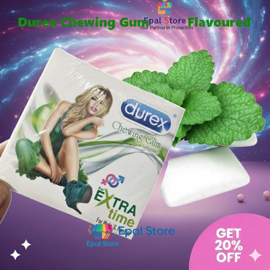 Durex Herbal Confidence Chewing Gum for Women – 2 Pack (8 Pieces) | Pakistan